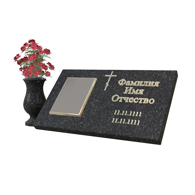 Гранитная табличка для захоронения урны Т-02