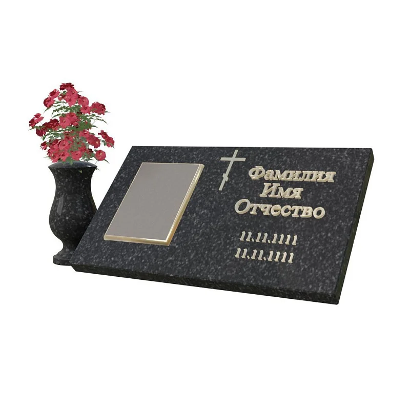 Гранитная табличка для захоронения урны Т-02