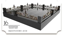 Кованая ограда ОК-16