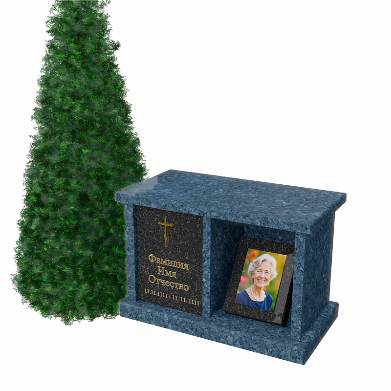 Колумбарий из гранита КИ-1.8