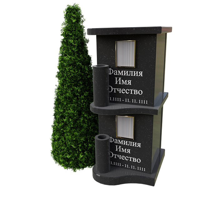 Колумбарий из гранита КИ-2.8